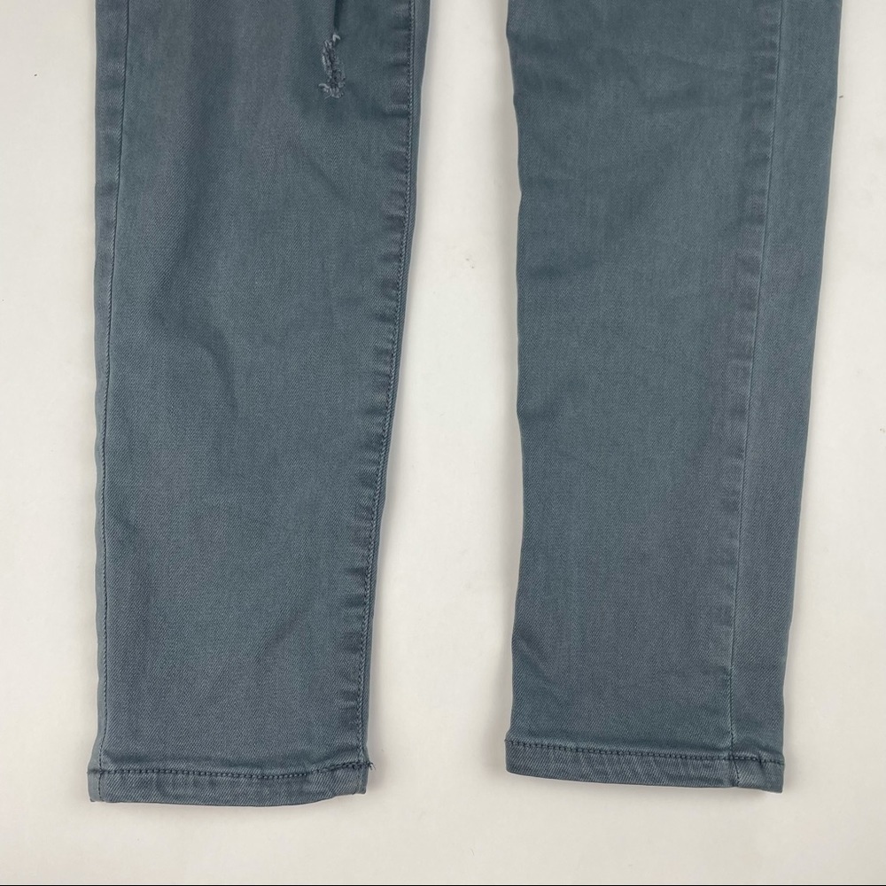 American Eagle Gary Distressed Hi Rise Skinny Jeans Size 6 - Picture 4 of 7